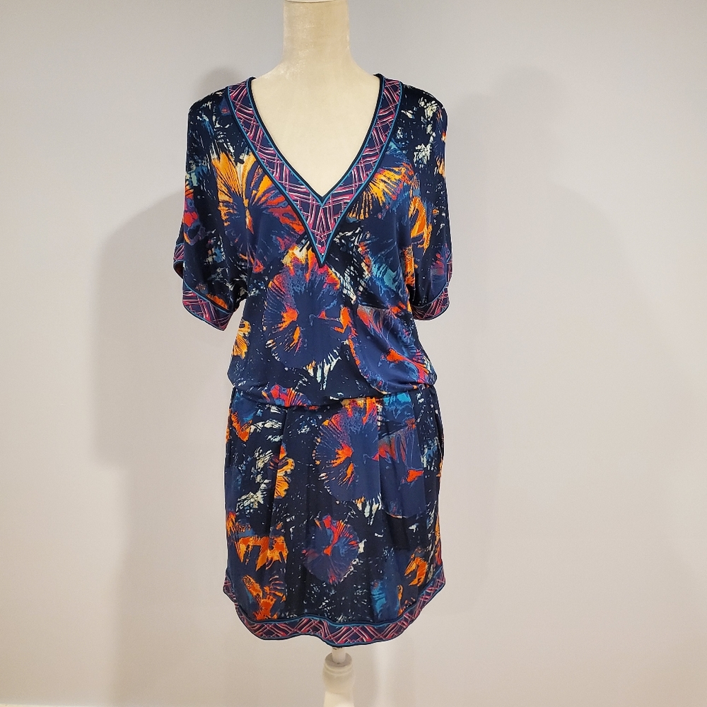 BCBGMaxAzria V-neck Dress Women's Size XXS